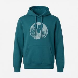 Sudadera con Capucha Personalizada con Logotipo, Gruesa, de Poliéster y Algodón, para Hombre, Talla Grande, Invierno, Bordada, Lisa, Teñida, Color Personalizado, Cálida - Product Image 1
