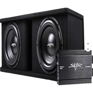 ตู้ลำโพงซับวูฟเฟอร์ Skar Audio Sdr-2X12D4 แบบคู่ขนาด 12 นิ้ว กำลังขับ 2400 วัตต์ พร้อมพอร์ตและแอมพลิฟายเออร์ในตัว รุ่นใหม่ล่าสุด มีจำหน่ายแล้ว - Product Image 4