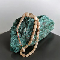 Chapelet islamique artisanal en corne naturelle, perles de prière en corne de buffle 33/100, Misbaha, artisanat de haute qualité personnalisé