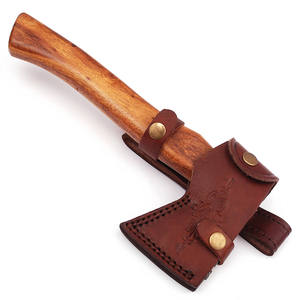 Tête de hache Tomahawk en acier forgé de qualité industrielle personnalisée avec manche en bois pour l'artisanat et la survie en extérieur - Product Image 4