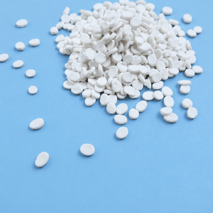 Offres Exceptionnelles : Granulés de Carbonate de Calcium de 25 kg, Qualité Masterbatch, Blanc Naturel, pour Film Soufflé, Matière Première Plastique - Product Image 1