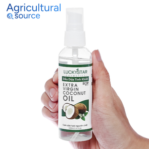 Huile de noix de coco extra vierge de qualité supérieure 100ml pressée à froid pour cheveux peau cuisson produit naturel du Vietnam Service OEM/ODM - Product Image 5