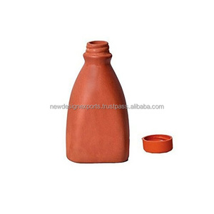Clay Water Bottle <b>Small</b> (Brown) - Product Image 1