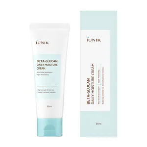 IUNIK 60ml crème hydratante quotidienne lotion pour le visage bêta-glucane produit de bonne qualité - Product Image 1
