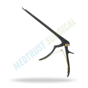 Rongeur Kerrison en céramique à ouverture libre avec éjecteur, 8 pouces (200 mm), instrument chirurgical neurochirurgical pour la colonne vertébrale, pour la coupe osseuse et la laminectomie - Product Image 4