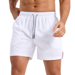 Pantalones Cortos Deportivos Personalizados para Hombre, Talla Grande, Sólidos, Casuales, Ligeros, Transpirables, de Secado Rápido, para Entrenamiento, Servicio OEM, Bajo Precio - Product Image 3