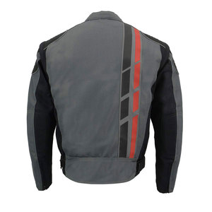 Blouson de moto personnalisé pour pilote américain, veste de protection textile pour course automobile - Product Image 5