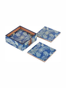 Sous-verre en bois naturel vintage imprimé sur mesure, tapis décoratif pour boissons, support pour tasses à café et thé, protection de table pour la maison - Product Image 3