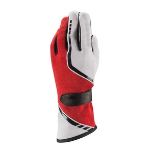Guantes de Karting de Invierno, Completos, Ligeros, Impermeables, de Poliuretano, Rojos, Negros y Blancos, con Paneles Antideslizantes y Cierre de Gancho y Bucle - Product Image 4