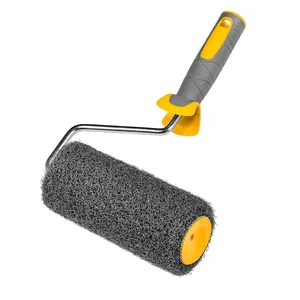 Rouleau <span class=keywords><strong>mural</strong></span> pratique Brosse murale ergonomique Outil polyvalent efficace et facile à utiliser Brosse murale pour le plâtrage - Product Image 1