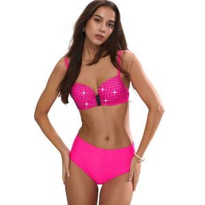 HDJ Plus Size One Piece Swimsuit Tummy Control Conservative Beachwear Sexy Monokini Bathing Suit sq66589 - Product Image 2