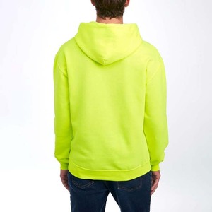 Sudaderas con capucha de algodón extragrandes para hombre, sudaderas con capucha informales de alta calidad para hombre en venta, color naranja, con cremallera, precio económico. - Product Image 4