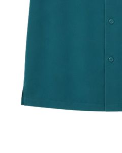 Teal Oversized Casual Men <b>Shirt</b> <b>Half</b> Sleeve <b>Button</b> Up Summer Beach Cuban Collar Loose Fit Streetwear Top <b>Shirt</b> Fashion Wear New - Product Image 6