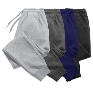 Pantalon de survêtement homme en molleton de coton 350 g/m² personnalisé, coupe décontractée, style streetwear, vente en gros, marque privée, en vrac - Product Image 4