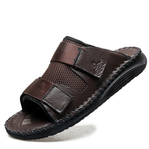 New Summer Size 50 Velcro <b>Sandals</b> for Men Women Casual Slide Slippers Outdoor Open-toe Beach Footwear Casual Slide Slippers - Product Image 2