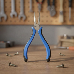 Industrial Stainless Steel Chain <b>Nose</b> Pliers | Professional <b>Long</b> <b>Nose</b> Precision Pliers for Cutting, Shearing and Wire Work - Product Image 3