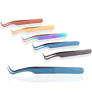 Pinzas Ligeras, Duraderas y Resistentes a la Corrosión, Aptas para Uso Profesional en Salones de Belleza y para Uso Personal - Product Image 2
