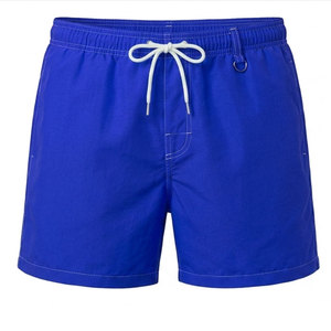 Pantalones cortos de verano para hombre con cómoda cintura elástica y cordón ajustable, construcción duradera para uso durante todo el día - Product Image 1