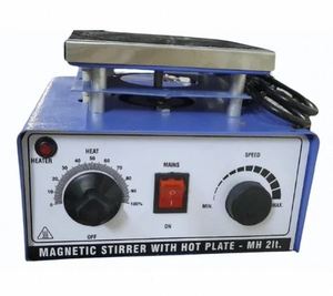Agitateur magnétique à plaque chauffante numérique de haute qualité avec contrôle de vitesse pour différentes applications, fabriqué en Inde - Product Image 2