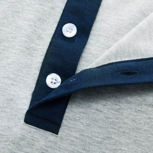 Chemise Homme en Jersey 100% Coton de Haute Qualité, Tricotée Unie, Broderie, Séchage Rapide, Manches Courtes, Boutons, Logo Personnalisé sur le Devant, 200g - Product Image 4