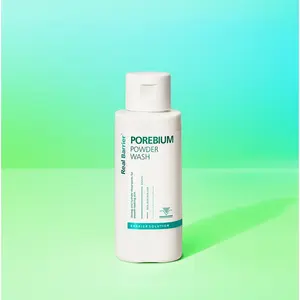 Lavado en polvo POREBIUM de alta calidad 50g Limpiador facial de barrera real - Product Image 1