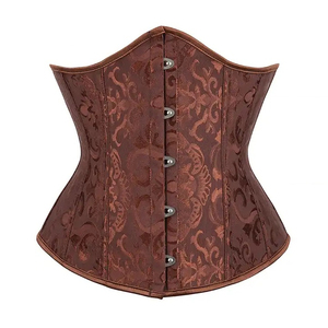 Corsé Gótico Sexy con 14 Varillas de Acero, Cincher de Cintura, Control Firme Ecológico, Decoración de Encaje, Moldeador para Entrenamiento - Product Image 5