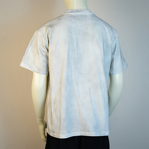 เสื้อยืดฮิปฮอปสไตล์วินเทจสุดหรูแบบย้อมสีเอซิด  ออกแบบเองได้  ผ้าฝ้าย 100%  เสื้อยืดดีไซน์เนอร์แบบทำเก่า - Product Image 5