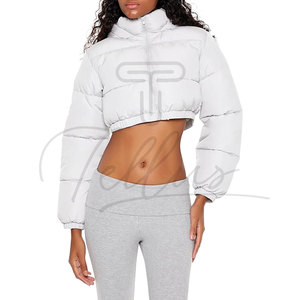 Chaqueta Acolchada Informal de Invierno de Alta Calidad, Chaqueta Acolchada Corta de Gran Tamaño - Product Image 4
