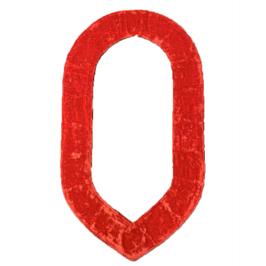 Collier maçonnique en gros de haute qualité en coton et métallique brodé avec chaîne décorative en métal, design personnalisé, accessoire pour homme - Product Image 2