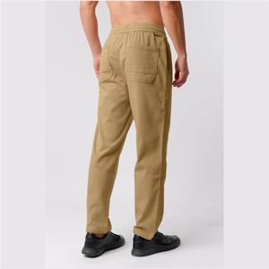 Pantalones Jogger Rectos - Color Caqui - Product Image 2