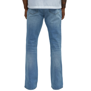 Jeans de Hombre, Color Azul Claro, Corte Ajustado, Estilo Casual, Vintage, 100% Algodón, Secado Rápido - Product Image 2