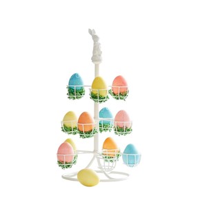 High-Quality 3-Tier Metal <b>Egg</b> Storage Rack Space-Saving Countertop <b>Egg</b> Holder For Fresh <b>Eggs</b>, Durable Vintage Wire <b>Egg</b> Dispenser - Product Image 4