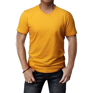 Plain T Shirt Men Combed <b>Ring</b> Spun Cotton 190gsm Pre Shrunk Anti Wrinkle Daily Essential Undershirt Wholesale - Product Image 4