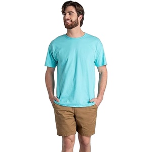 เสื้อยืดออกกำลังกายผู้ชาย ทรงปกติ แห้งเร็ว พิมพ์ลาย คอกลม แขนสั้น เป็นมิตรกับสิ่งแวดล้อม เหมาะสำหรับใช้ในยิม ผลิตจากโพลีเอสเตอร์ 100% - Product Image 1