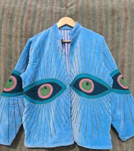 Robe Suzani en velours 100 % coton faite à la main, prix de gros imbattable, douce, naturelle, respirante, séchage rapide, écologique, idéale pour l'été - Product Image 1