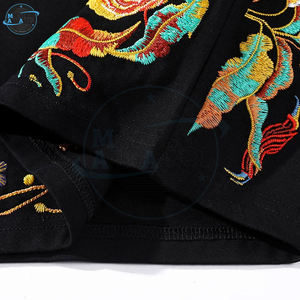 Camisetas Transpirables para Hombre, Bordadas, de Algodón, con Cuello Redondo, Cómodas, para Fitness, con Logotipo Personalizado Bordado, en Oferta - Product Image 3