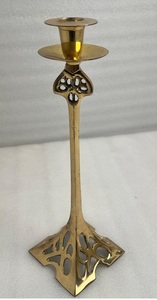Modern Brass <b>Candle</b> Holder With Elegant Polish Finish Used For Luxury Restaurant And Hotel Table Decor - Product Image 6