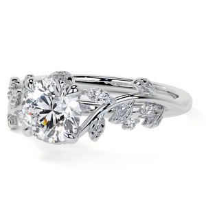 Anillo de Moissanita de Corte Brillante de Lujo, Plata de Ley 925, Chapado en Oro Blanco, Anillo de Compromiso, Boda, Aniversario, Promesa, Regalo - Product Image 3