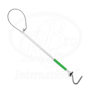 Posi-<b>Lock</b> Hog Holder Powder Coated Steel Self-Locking 22 Inch <b>Cable</b> 34 Inch Length - Product Image 1