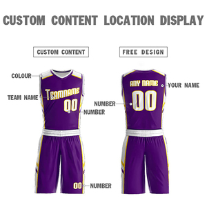 Conjunto de Uniforme de Baloncesto para Hombre, Talla Regular, Personalizado por Sublimación, Jersey de Baloncesto de Secado Rápido, Ropa Deportiva para Entrenamiento en Equipo - Product Image 5