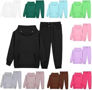 Custom Logo Kids Sports Tracksuit Set Boys Girls Activewear Jogging Suit Bulk Manufacturer - Product Image 3