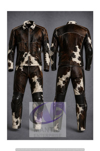 Veste de protection en cuir personnalisée pour moto, genouillères, protection intégrale pour le corps, sport, motocross, séchage rapide, toutes saisons, 1 pièce - Product Image 3