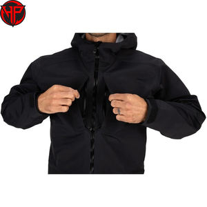 High Quality Waterproof Windproof Hiking Jacket Waterproof Zip Two-<b>way</b> Zipper <b>Men</b> Trekking Fishing Jacket - Product Image 5