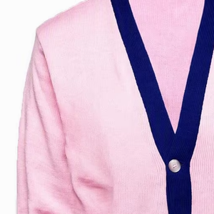 New Custom logos <b>Cardigan</b> Sweater | 100% Acrylic material full sleeve high quality For Collectors - Product Image 4