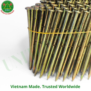 Clavos en rollo de alambre de 2-1/2 pulgadas con cabeza redonda/plana y vástago liso de fábrica vietnamita para pistola de clavos en rollo |   Clavo en rollo - Product Image 1