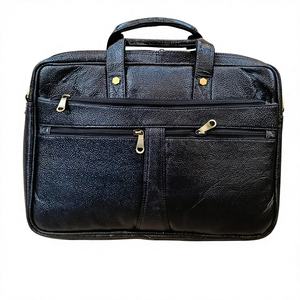 Tendance véritable eau Buffalo cuir fait à la main ordinateur portable Messenger bandoulière écologique grand stockage sac de bureau étanche - Product Image 3