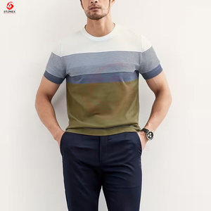 Nueva Camiseta Informal de Verano para Hombre, Estilo Urbano, Cuello Redondo, Corte Regular, Manga Corta - Product Image 3