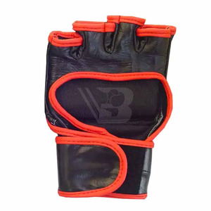 Custom Logo Genuine Leather MMA Gloves for Competition Soft <b>Foam</b> <b>Padding</b> Superior Craftsmanship UFC Fight MMA Grappling Gloves - Product Image 5