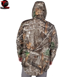 Chaqueta Impermeable con Capucha para Hombre, Premium, para Actividades al Aire Libre, con Cierre Completo, Estampado, Múltiples Bolsillos, Funcional, para Caza, Senderismo y Camping - Product Image 6