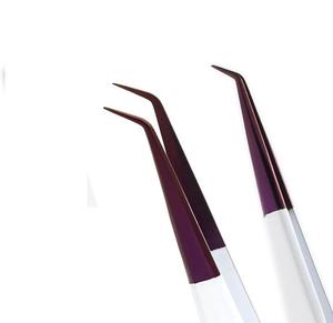 แหนบปลายแหลมสแตนเลสสำหรับต่อขนตา ยี่ห้อ Private Label สำหรับงานเสริมความงาม - Product Image 5